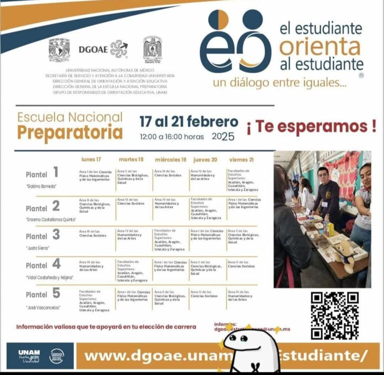 orienta al estudiante