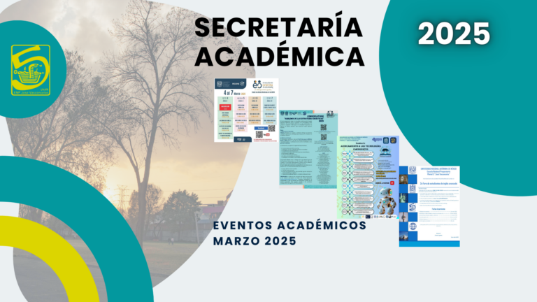 academicos marzo poster